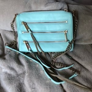 BNWOT Rebecca Minkoff Mini MAC crossbody - Mint